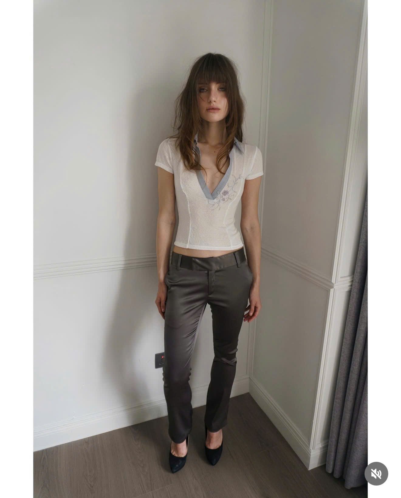 SUBTLE SHINE PANTS